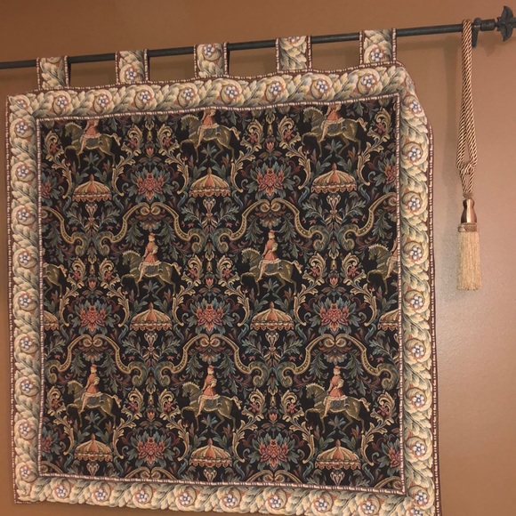 46 inch by 46 inch tapestry